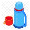 Thermos Drink Camping Icon