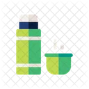 Thermos Drink Camping Icon