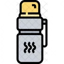 Thermos Bottle Warm Icon