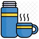 Thermos Hot Teacup Icon