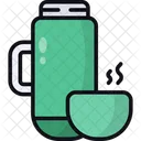 Thermos Water Bottle Drinking Water Icon
