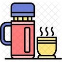 Thermos Bottle Drinking Water Icon