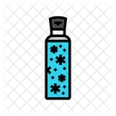 Thermos Flask Snowflakes Icon