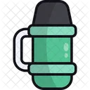 Thermos Flask Drinking Water Icon