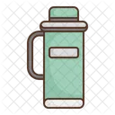Thermoskanne Thermosflasche Isolierflasche Symbol