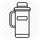 Thermoskanne Thermosflasche Isolierflasche Symbol