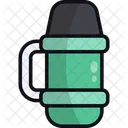 Thermoskanne Flasche Trinkwasser Symbol