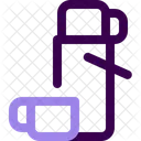 Thermoskanne Getrank Heiss Symbol