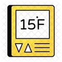 Thermostat Device Screen Icon