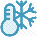 Thermostat Snow Cold Icon