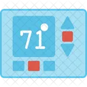 Thermostat Smart Home Device Icon