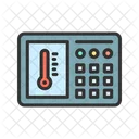 Thermostat Smart Heat Icon