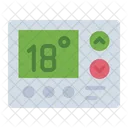 Thermostat Sensor Temperature Icon