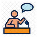 Thesis Defense Academic Presentation Icon