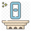 Theta Greek Symbol Icon