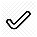 Thick Check Verify Icon