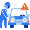 Thief Car Insurance Criminal Icon