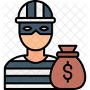 Thief Bandit Crime Icon