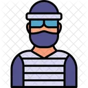 Thief Criminal Cybercriminal Icon