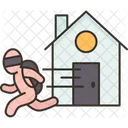 Thief House Burglar Icon