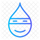 Thief Emoji Smileys Expression Emoticon Mineral Water Drop Blood Icon
