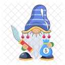 St Patricks Day Happy Patricks Day Fantasy Gnome Icon