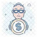 Bandit Gangster Terrorist Icon