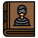 Thief Law Book Criminal Book Crime Book Icon