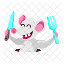 Rat Cartoon Cartoon Sticker Rat Character Icon