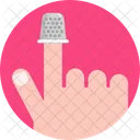 Thimble Finger Protection Equipment Icon