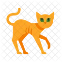 Thin Cat  Symbol