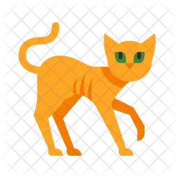 Thin Cat  Icon