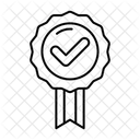 Thin Check Check Tick Icon