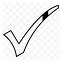 Thin Check  Icon