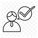 Thin check  Icon