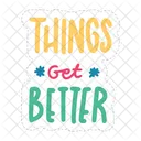 Things get better  Icon
