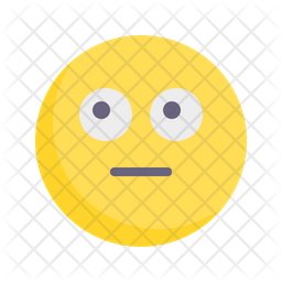 Think Emoji Icon - Download In Flat Style