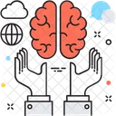 Think Creative Brain Icon