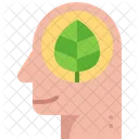 Think Eco Go Green Idea Icon