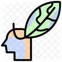 Think Green Think Mind Green Icon
