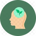 Think Green Head Think Icon