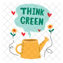 Think green  Icon