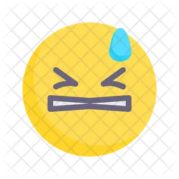 Think Hard Emoji Icon