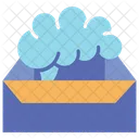 Think Out Box Out The Box Creativity Icon