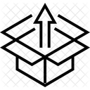 Education Think Out Of Box Box Icon