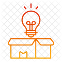 Think Out Of The Box Idea Creative Icon