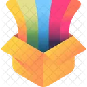 Think Out Of The Box Idea Creative Icon