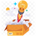 Think Out Of The Box Box Think Icon