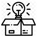 Think out of the box Icon