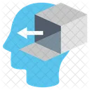 Think Out Of The Box Creative Idea Out Of The Box Icon
